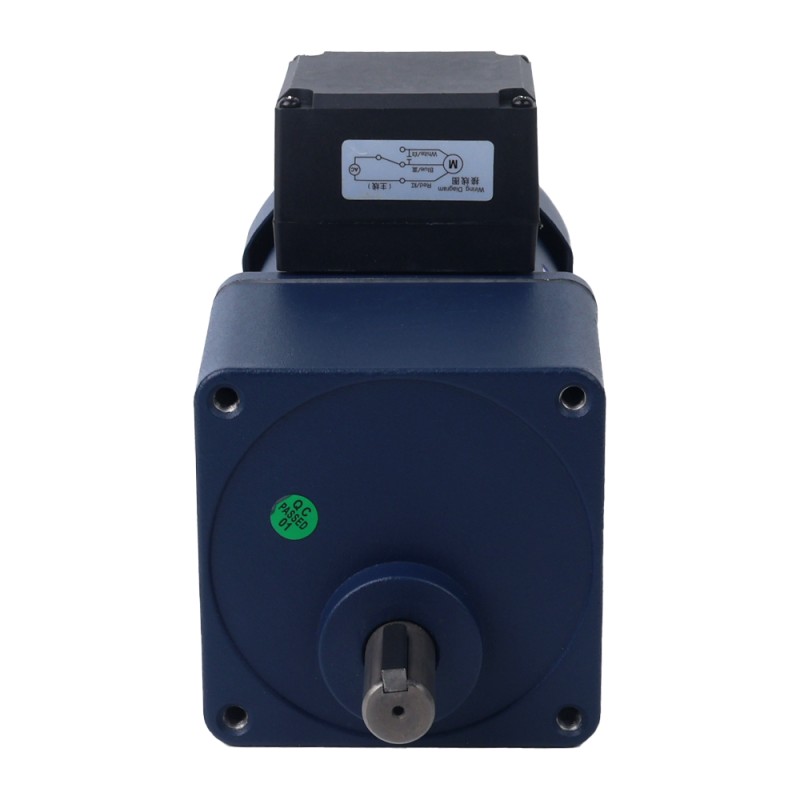 120W 110VAC 60Hz 7,75RPM 20,00Nm(2832,23oz.in) Flens 90mm Spur-versnellingsbak Eenfasige AC-inductiemotor - 5IK120GU-AFT/5GU200KB | StepperOnline