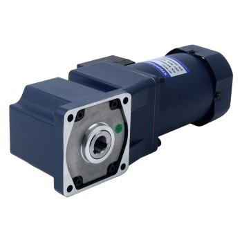 120W 220/380VAC 90RPM 9,30Nm(1316,99oz.in) Rechthoekige versnellingsbak Holle as Driefasige AC-inductiemotor