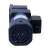 120W 110VAC 60Hz 7,5RPM 40,00Nm(5664,47oz.in) Flens 90mm Rechthoekige versnellingsbak Holle as Eenfasige AC-inductiemotor - 5IK120GU-AFT/5GU180RC | StepperOnline