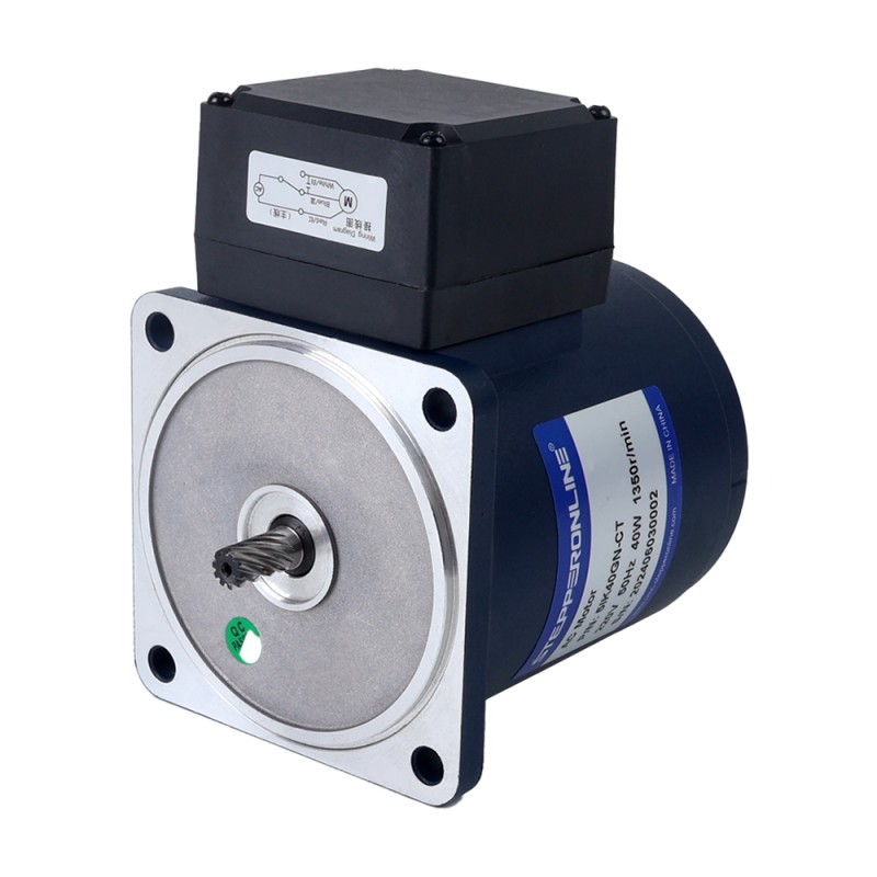 Eenfasig 220VAC 40W 50Hz Flens 90mm Overbrengingsverhouding 20:1 Spur-versnellingsbak AC-inductiemotor