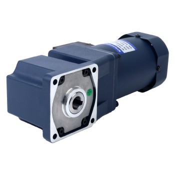 90W 220/380VAC 135RPM 4,60Nm(651,41oz.in) Rechthoekige versnellingsbak Holle as Driefasige AC-inductiemotor
