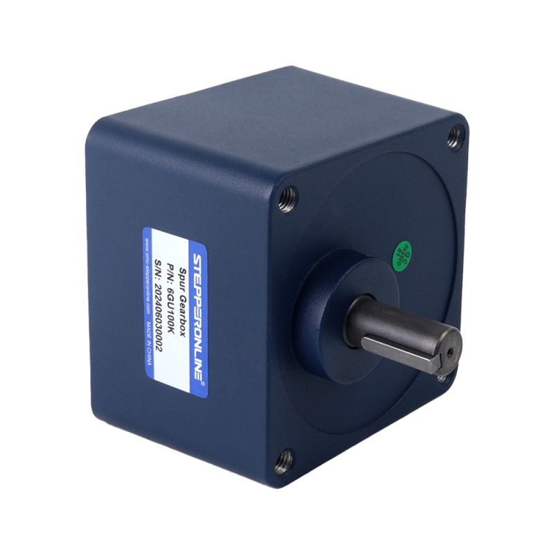 24V 84W 350RPM Geared Brushless DC Motor 1.89Nm (267.65oz.in) 10:1 Hoge Precisie Tandwielkast 48V 250W 30RPM Borstelloze gelijkstroommotor met versnellingsbak 40,00Nm(5664,48oz.in) 100:1 Spur Versnellingsbak - F6B250-48GU-30S/6GU100K | StepperOnline