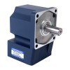Eenfasig 220VAC 200W 50Hz Flens 104mm Overbrengingsverhouding 100:1 AC-inductiemotor met haakse versnellingsbak