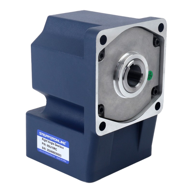 Drie fase 220VAC/380VAC 200W 50/60Hz Flens 104mm Overbrengingsverhouding 10:1 AC-inductiemotor met haakse versnellingsbak