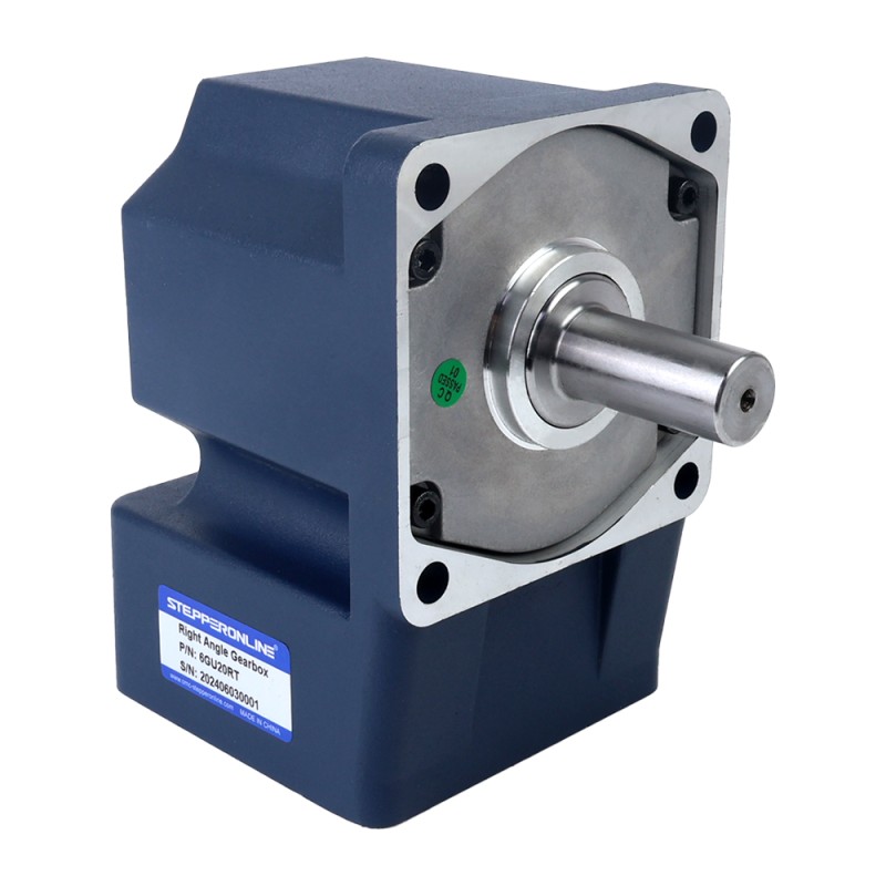 Eenfasig 110VAC 200W 60Hz Flens 104mm Overbrengingsverhouding 20:1 AC-inductiemotor met haakse versnellingsbak
