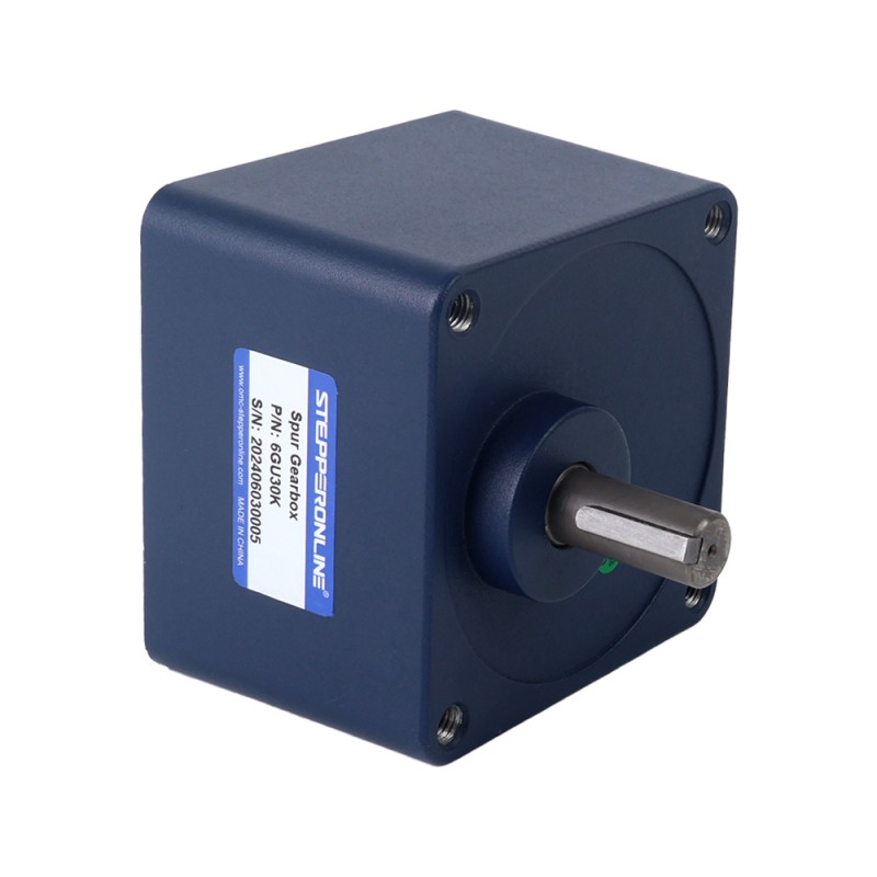 24V 200W 100RPM Borstelloze gelijkstroommotor met versnellingsbak 12,61Nm(1785,73oz.in) 30:1 Spur Versnellingsbak - F6B200-24GU-30S/6GU30K | StepperOnline