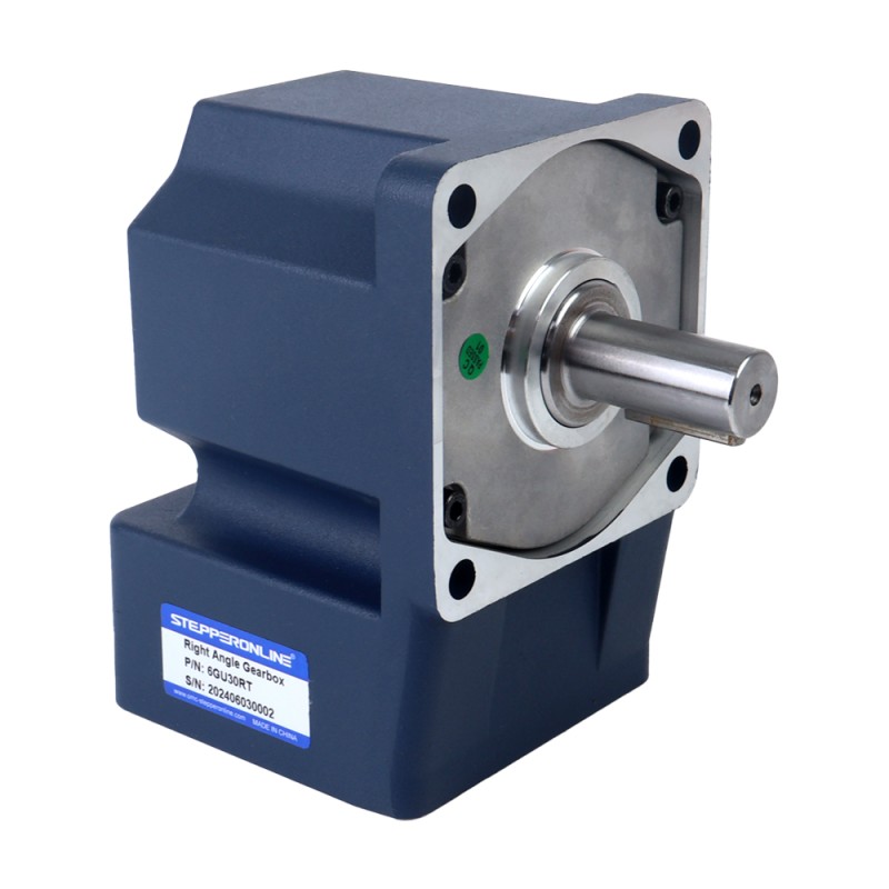 Drie fase 220VAC/380VAC 200W 50/60Hz Flens 104mm Overbrengingsverhouding 30:1 AC-inductiemotor met haakse versnellingsbak