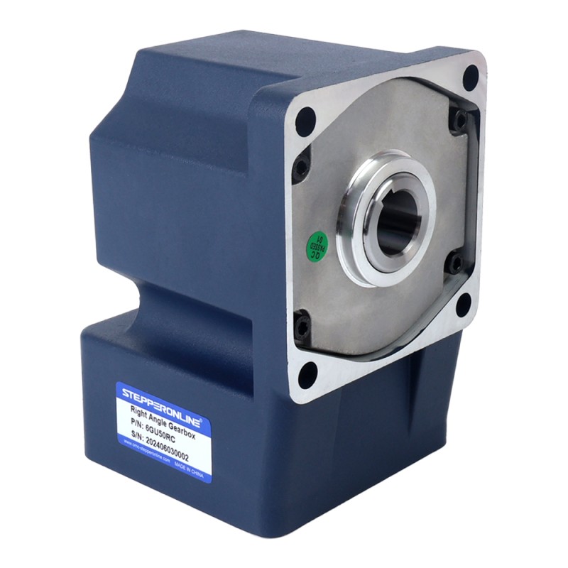 Drie fase 220VAC/380VAC 200W 50/60Hz Flens 104mm Overbrengingsverhouding 50:1 AC-inductiemotor met haakse versnellingsbak