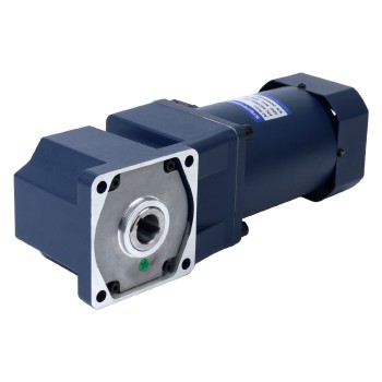 200W 220/380VAC 135RPM 10,00Nm(1416,12oz.in) Rechthoekige versnellingsbak Holle as Driefasige AC-inductiemotor