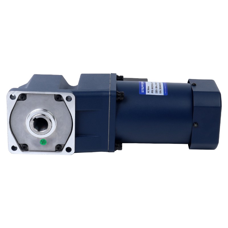 Drie fase 220VAC/380VAC 200W 50/60Hz Flens 104mm Overbrengingsverhouding 10:1 AC-inductiemotor met haakse versnellingsbak