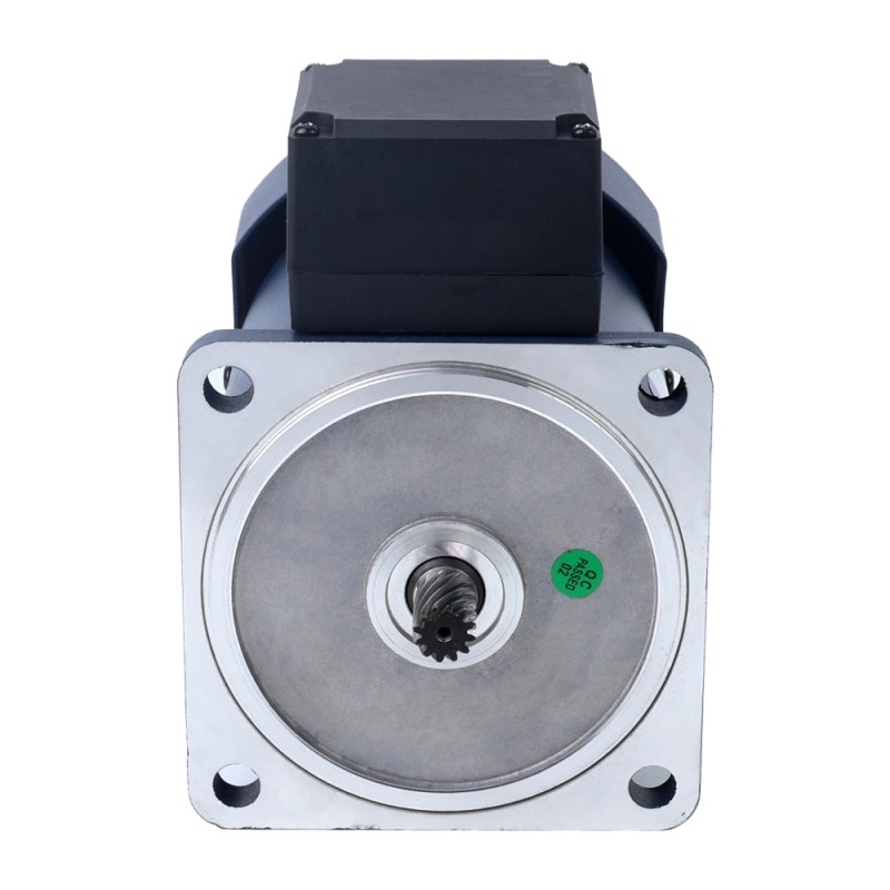 Drie fase 220VAC/380VAC 200W 50/60Hz Flens 104mm Overbrengingsverhouding 10:1 AC-inductiemotor met haakse versnellingsbak