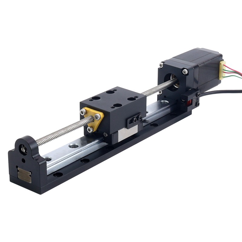Nema 11 Stepper Lead Screw Lineaire Actuator 1.0A Slag 100mm 0.1Nm(14.16oz.in) Lood 10.16mm(0.4) met Sensor - LMD11S18ND10-100 | StepperOnline