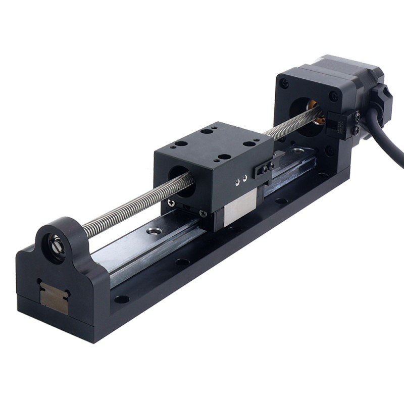 Nema 17 Stepper Lead Screw Lineaire Actuator 1.5A Slag 120mm 0.25Nm (35.40oz.in) Lood 2.54mm (0.1) met Sensor - LMD17S13GF15-120 | StepperOnline