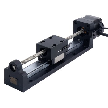 Nema 17 Stepper Lead Screw Lineaire Actuator 1.5A Slag 120mm 0.25Nm (35.40oz.in) Lood 6.35mm (0.25") met Sensor