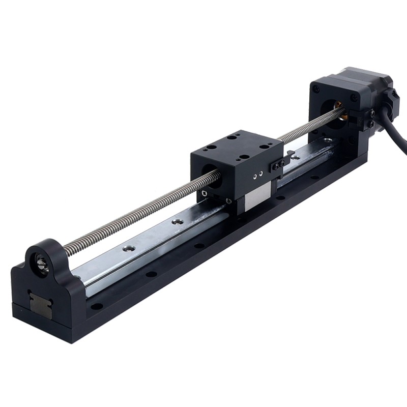 Nema 17 Stepper Lead Screw Lineaire Actuator 1.5A Slag 200mm 0.25Nm (35.40oz.in) Lood 6.35mm(0.25) met Sensor - LMD17S13RF15-200 | StepperOnline
