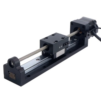 Nema 17 Stepper Lead Screw Lineaire Actuator 1.5A Slag 120mm 0.25Nm (35.40oz.in) Lood 12.7mm (0.5") met Sensor Nema 17 Stepper Lead Screw Lineaire Actuator 1.5A Slag 120mm 0.25Nm (35.40oz.in) Lood 12.7mm (0.5") met Sensor