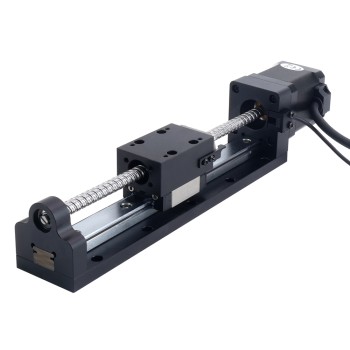 Nema 17 stappenmotor kogelomloopspindel lineaire actuator 2.5A slag 120mm 0.5Nm (70.81oz.in) leiden 8mm (0.314961") Nema 17 stappenmotor kogelomloopspindel lineaire actuator 2.5A slag 120mm 0.5Nm (70.81oz.in) leiden 8mm (0.314961")