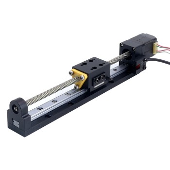 Nema 8 Stepper Lineaire Actuator met loodschroef 0,5A Slag 90mm 0,01Nm(1,416oz.in) Lood 5,08mm(0,2") met Sensor