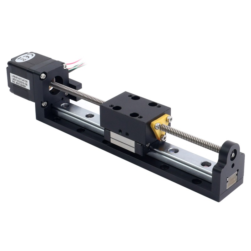 Nema 11 Stappenmotor Leidschroef Lineaire Actuator 1.0A Slag 100mm 0.05Nm(7.08oz.in) Spoed 2.54mm(0.1) met Sensor - LMD11S12GD10-100 | StepperOnline