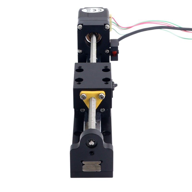Nema 11 Stepper Lineaire Actuator met loodschroef 1.0A Slag 100mm 0.05Nm (7.08oz.in) Lood 5.08mm (0.2) met Sensor - LMD11S12HD10-100 | StepperOnline Nema 11 Stepper Lineaire Actuator met loodschroef 1.0A Slag 100mm 0.05Nm (7.08oz.in) Lood 5.08mm (0.2) met Sensor - LMD11S12HD10-100 | StepperOnline