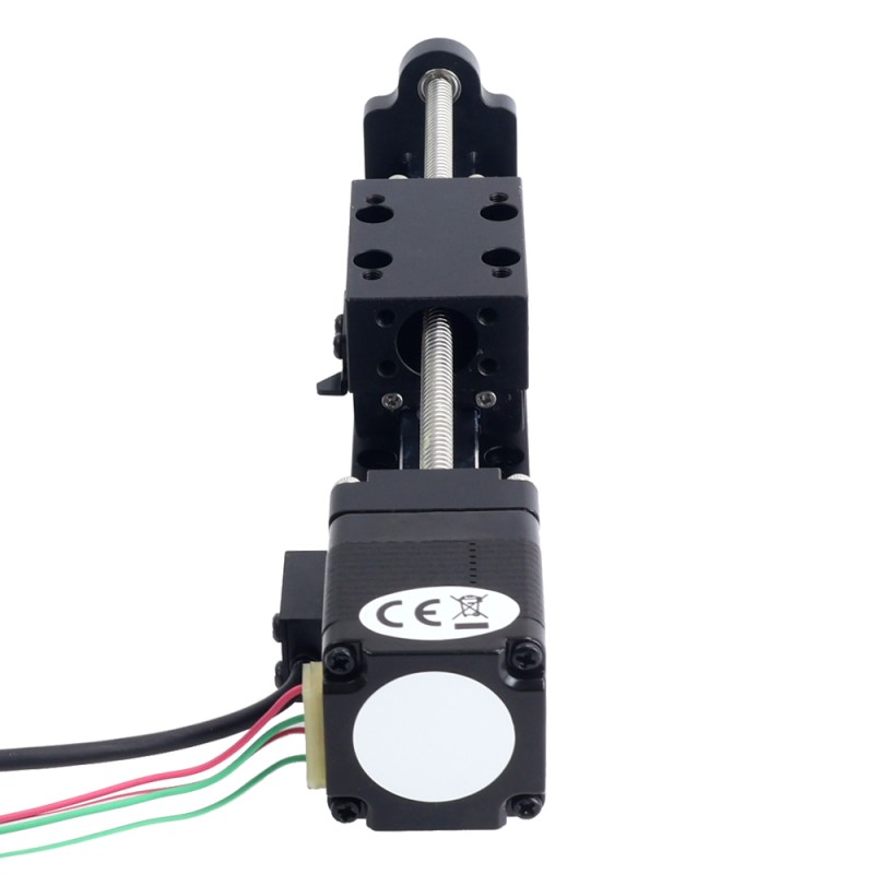Nema 11 Stepper Lineaire Actuator met loodschroef 1.0A Slag 100mm 0.05Nm (7.08oz.in) Lood 5.08mm (0.2) met Sensor - LMD11S12HD10-100 | StepperOnline Nema 11 Stepper Lineaire Actuator met loodschroef 1.0A Slag 100mm 0.05Nm (7.08oz.in) Lood 5.08mm (0.2) met Sensor - LMD11S12HD10-100 | StepperOnline