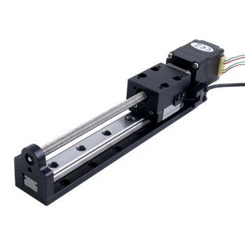 Nema 11 stappenmotor lead screw lineaire actuator 1,0A Slag 100mm 0,05Nm(7,08oz-in) Spoeding 1mm(0,03937") met sensor