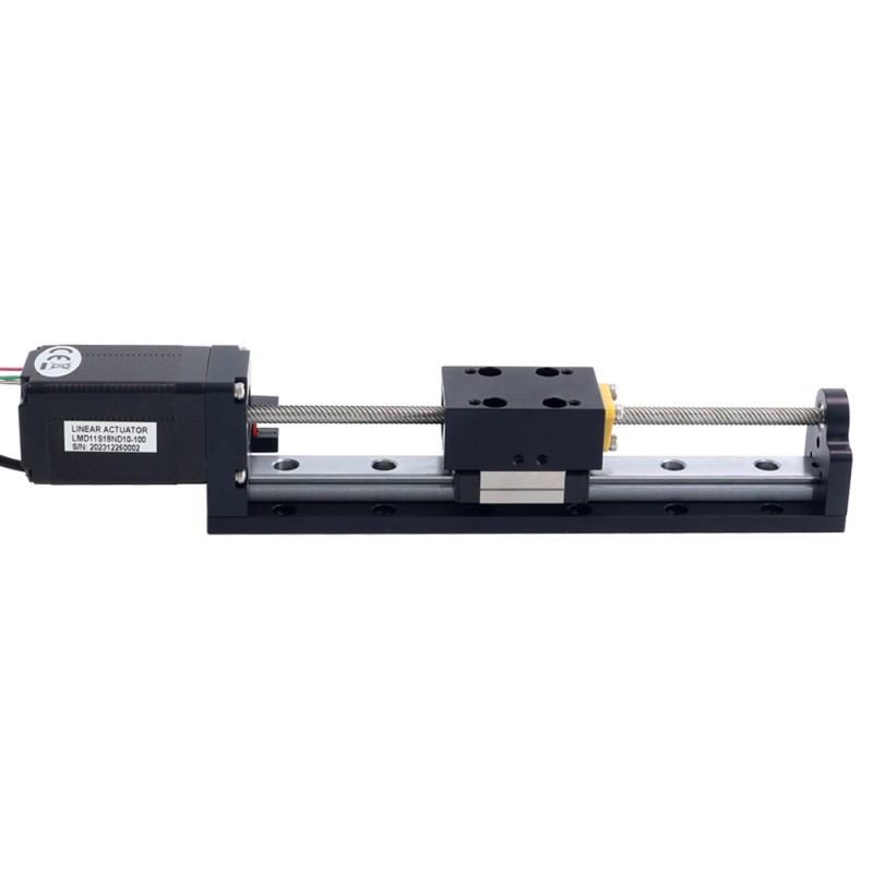 Nema 11 Stepper Lead Screw Lineaire Actuator 1.0A Slag 100mm 0.1Nm(14.16oz.in) Lood 10.16mm(0.4) met Sensor - LMD11S18ND10-100 | StepperOnline