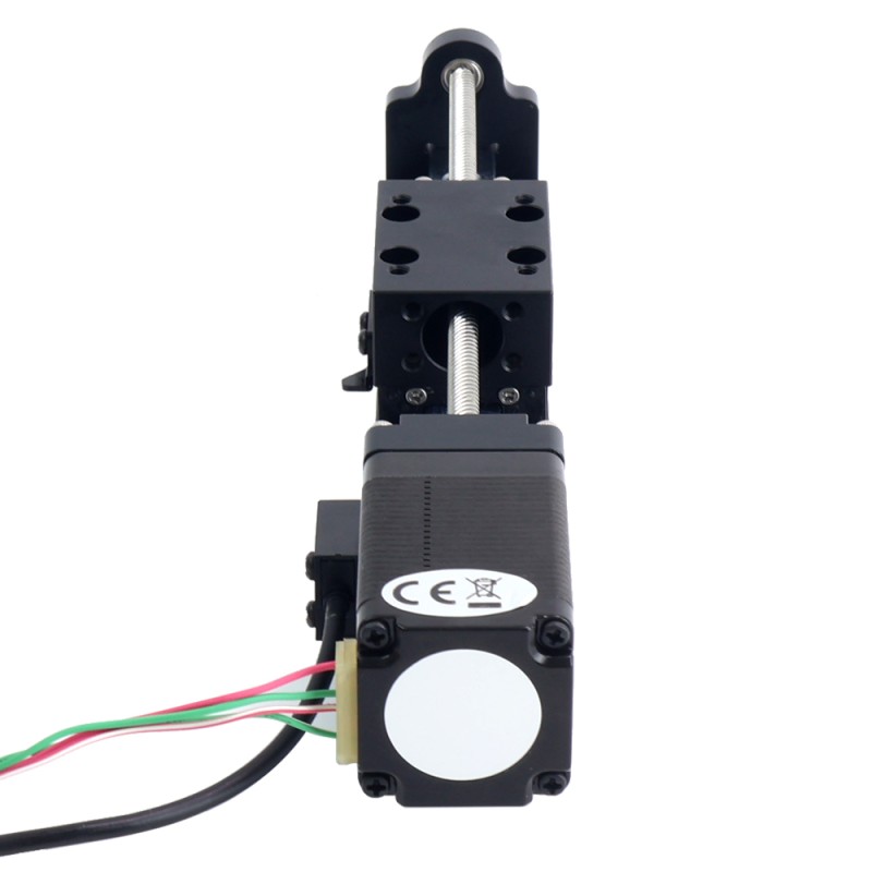 Nema 11 Stepper Lead Screw Lineaire Actuator 1.0A Slag 100mm 0.1Nm(14.16oz.in) Lood 10.16mm(0.4) met Sensor - LMD11S18ND10-100 | StepperOnline