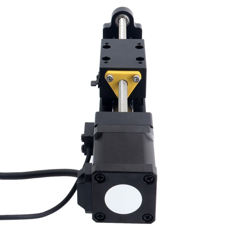 Nema 14 Stepper Lead Screw Lineaire Actuator 1.5A Slag 120mm 0.2Nm (28.32oz.in) Lood 12.7mm (0.5) met Sensor - LMD14S18WF15-120 | StepperOnline
