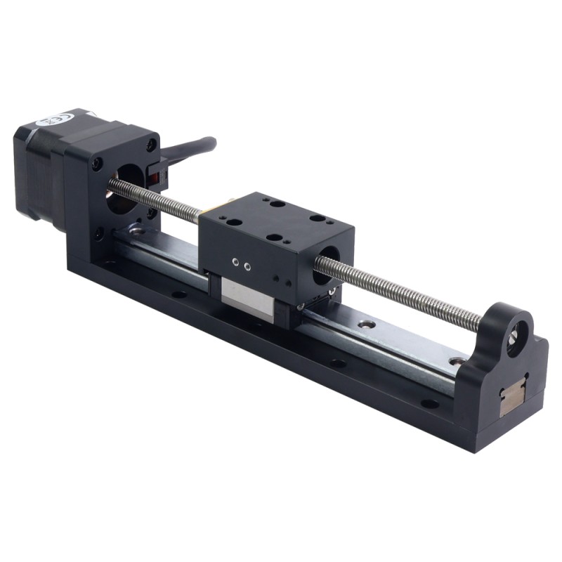 Nema 17 Stepper Lead Screw Lineaire Actuator 1.5A Slag 120mm 0.25Nm (35.40oz.in) Lood 2.54mm (0.1) met Sensor - LMD17S13GF15-120 | StepperOnline