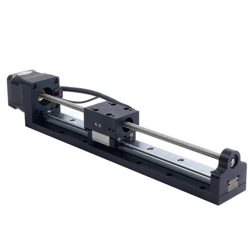 Nema 17 Stepper Lead Screw Lineaire Actuator 1.5A Slag 200mm 0.25Nm (35.40oz.in) Lood 6.35mm(0.25) met Sensor - LMD17S13RF15-200 | StepperOnline