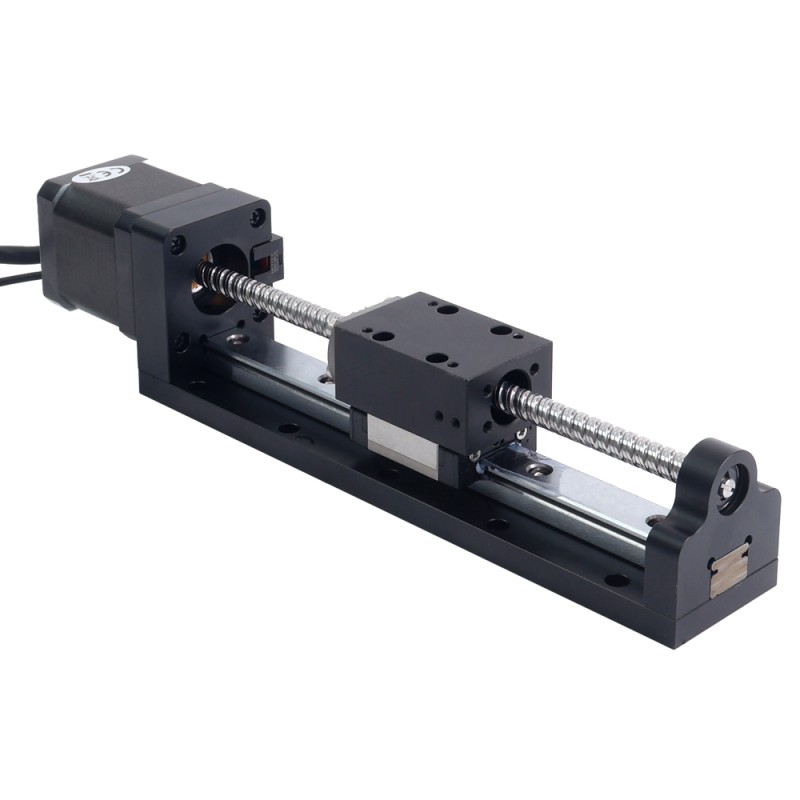 Nema 17 stappenmotor kogelomloopspindel lineaire actuator 2.5A slag 120mm 0.5Nm (70.81oz.in) leiden 8mm (0.314961) met Sensor - LMD17S19BMB25-120 | StepperOnline Nema 17 stappenmotor kogelomloopspindel lineaire actuator 2.5A slag 120mm 0.5Nm (70.81oz.in) leiden 8mm (0.314961) met Sensor - LMD17S19BMB25-120 | StepperOnline