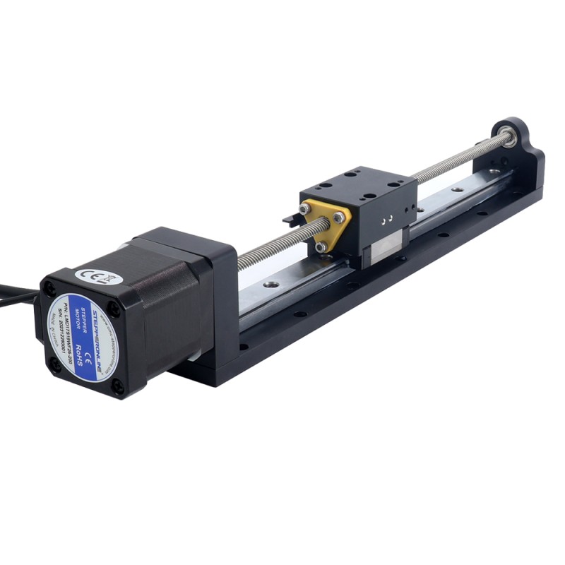 Nema 17 Stepper Lead Screw Lineaire Actuator 2.5A Slag 200mm 0.5Nm (70.81oz.in) Lood 12.7mm(0.5) met Sensor - LMD17S19WF25-200 | StepperOnline Nema 17 Stepper Lead Screw Lineaire Actuator 2.5A Slag 200mm 0.5Nm (70.81oz.in) Lood 12.7mm(0.5) met Sensor - LMD17S19WF25-200 | StepperOnline