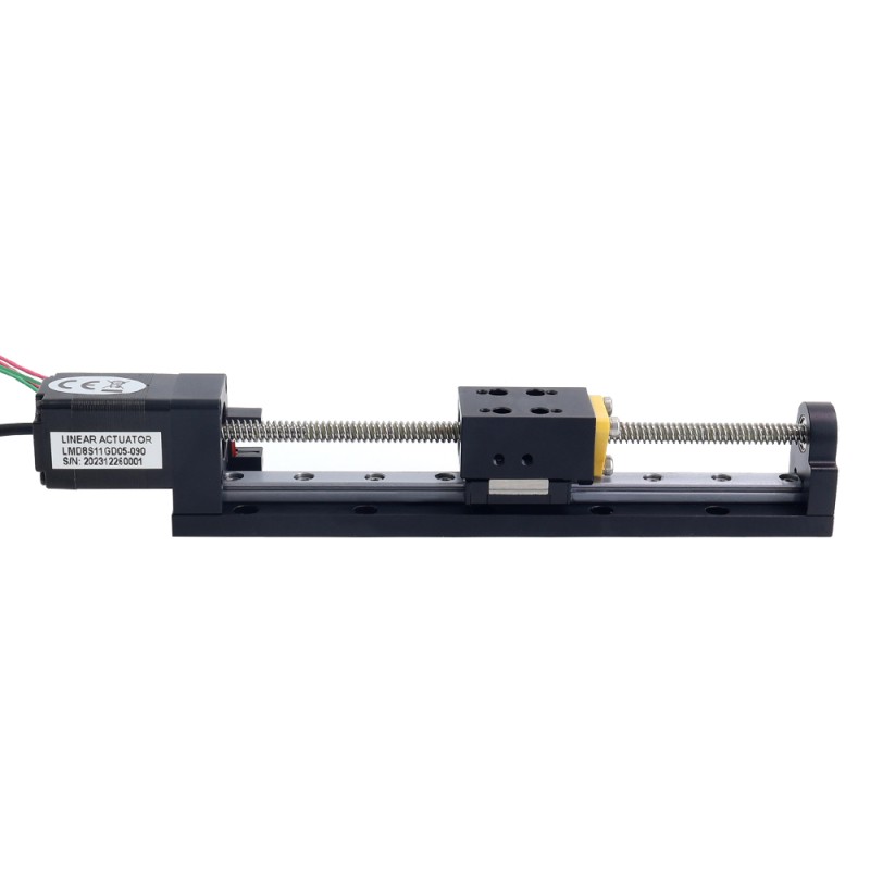 Nema 8 Stepper Lineaire Actuator met loodschroef 0,5A Slag 90mm 0,01Nm (1,416oz.in) Lood 2,54mm(0,1) met Sensor - LMD8S11GD05-090 | StepperOnline