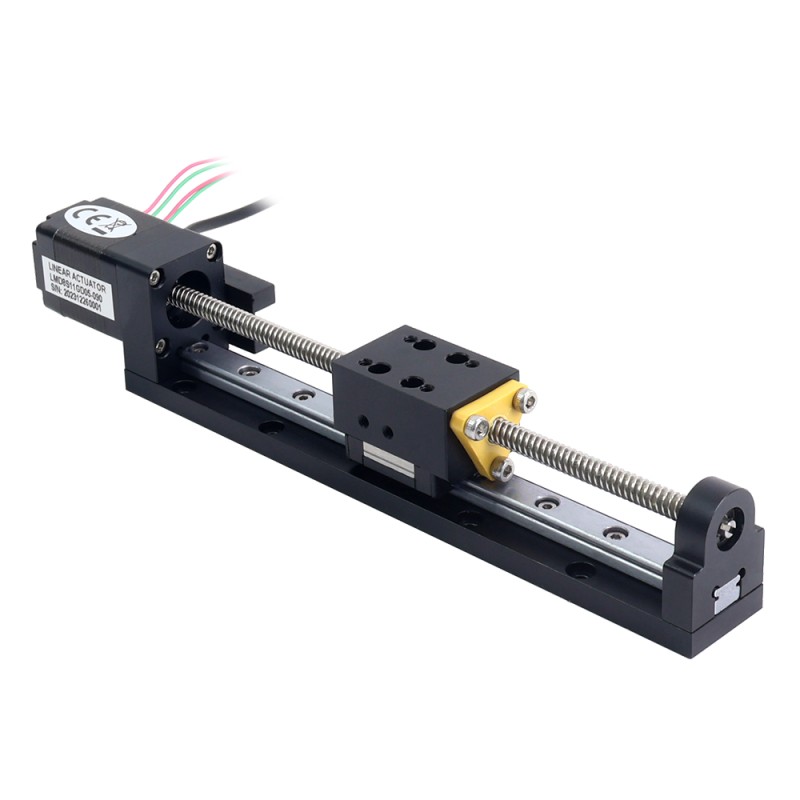 Nema 8 Stepper Lineaire Actuator met loodschroef 0,5A Slag 90mm 0,01Nm (1,416oz.in) Lood 2,54mm(0,1) met Sensor - LMD8S11GD05-090 | StepperOnline