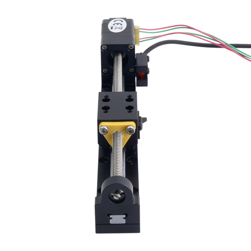 Nema 8 Stepper Lineaire Actuator met loodschroef 0,5A Slag 90mm 0,01Nm (1,416oz.in) Lood 2,54mm(0,1) met Sensor - LMD8S11GD05-090 | StepperOnline
