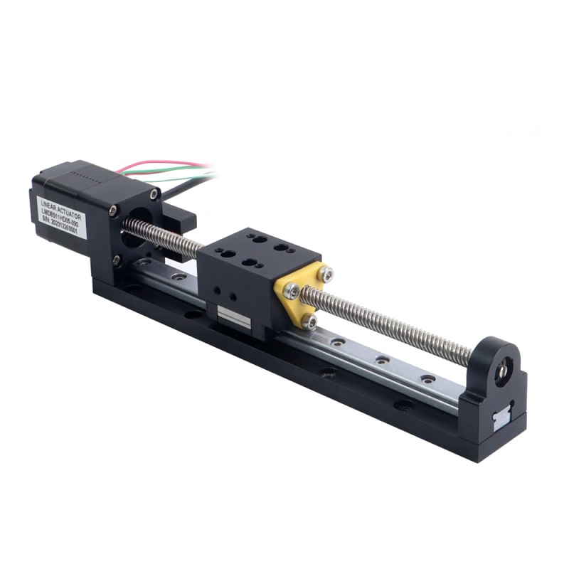 Nema 8 Stepper Lineaire Actuator met loodschroef 0,5A Slag 90mm 0,01Nm(1,416oz.in) Lood 5,08mm(0,2) met Sensor - LMD8S11HD05-090 | StepperOnline Nema 8 Stepper Lineaire Actuator met loodschroef 0,5A Slag 90mm 0,01Nm(1,416oz.in) Lood 5,08mm(0,2) met Sensor - LMD8S11HD05-090 | StepperOnline