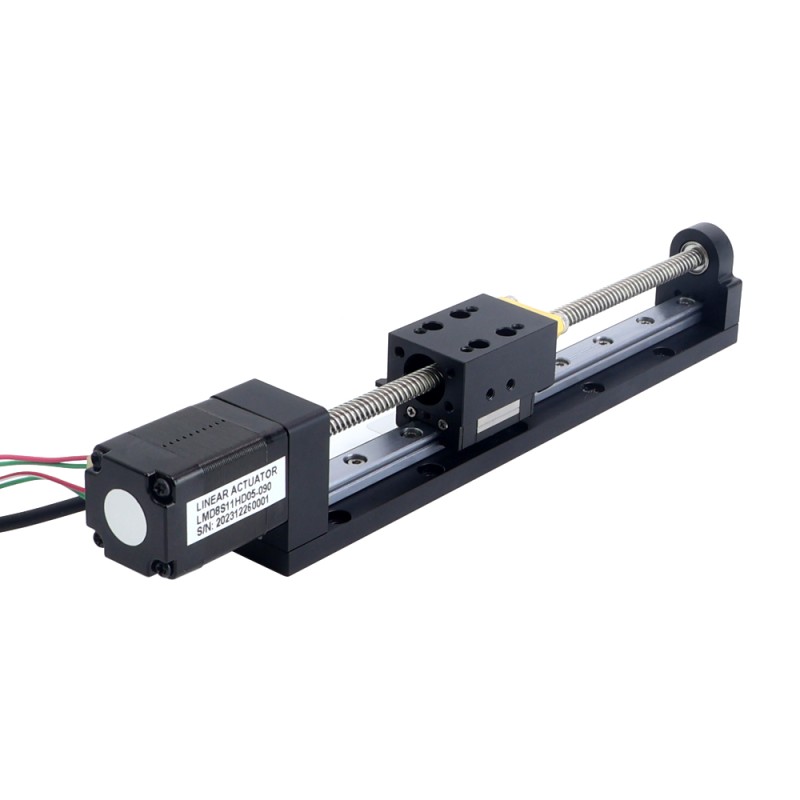 Nema 8 Stepper Lineaire Actuator met loodschroef 0,5A Slag 90mm 0,01Nm(1,416oz.in) Lood 5,08mm(0,2) met Sensor - LMD8S11HD05-090 | StepperOnline Nema 8 Stepper Lineaire Actuator met loodschroef 0,5A Slag 90mm 0,01Nm(1,416oz.in) Lood 5,08mm(0,2) met Sensor - LMD8S11HD05-090 | StepperOnline