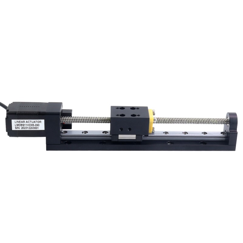 Nema 8 Stepper Lineaire Actuator met loodschroef 0,5A Slag 90mm 0,01Nm(1,416oz.in) Lood 5,08mm(0,2) met Sensor - LMD8S11HD05-090 | StepperOnline Nema 8 Stepper Lineaire Actuator met loodschroef 0,5A Slag 90mm 0,01Nm(1,416oz.in) Lood 5,08mm(0,2) met Sensor - LMD8S11HD05-090 | StepperOnline