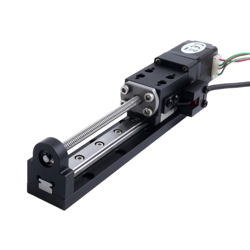 Nema 8 stappenmotor kogelomloopspindel lineaire actuator 0.5A Slag 90mm 0.02Nm(2.83oz.in) Spoeding 1mm(0.03937) - LMD8S15BSS05-090 | StepperOnline