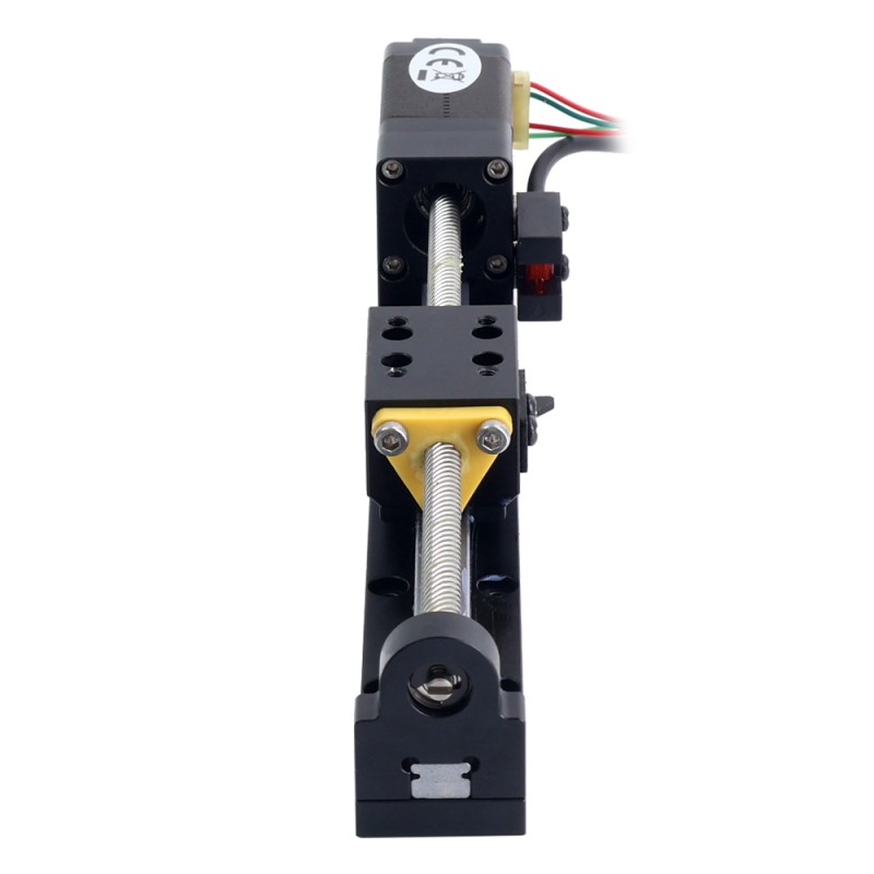 Nema 8 Stappenmotor Leidschroef Lineaire Actuator 0.5A Slag 90mm 0.02Nm(2.832oz.in) Spoed 10.16mm(0.4) met Sensor - LMD8S15ND05-090 | StepperOnline