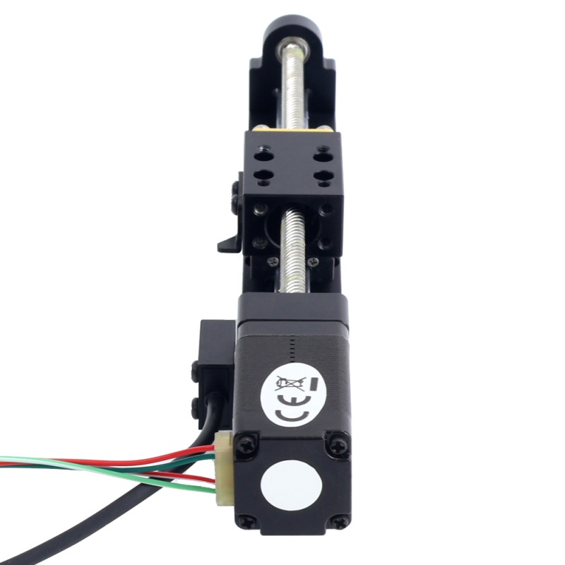 Nema 8 Stappenmotor Leidschroef Lineaire Actuator 0.5A Slag 90mm 0.02Nm(2.832oz.in) Spoed 10.16mm(0.4) met Sensor - LMD8S15ND05-090 | StepperOnline