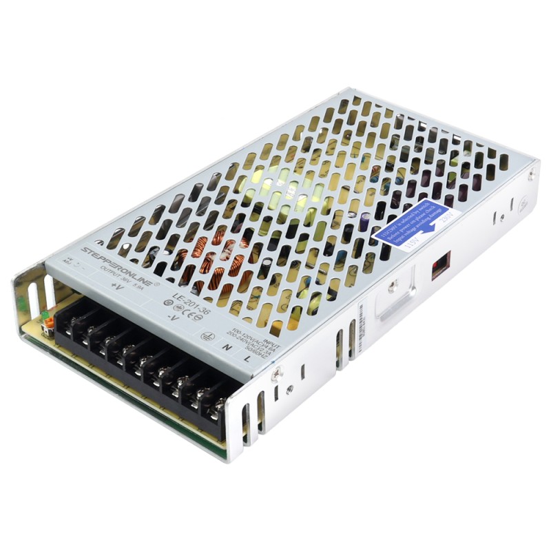 201 W 36V 5.9A 115/230V Schakelende Voeding Stappenmotor CNC Router Kits - LE-201-36 | StepperOnline