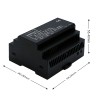 150W 24V 6.3A 85-264VAC/120-370VDC DIN Rail schakelende voeding