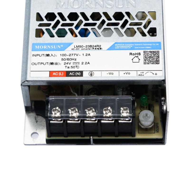 50W 54V 0.925A 80-305VAC/100-430VDC schakelende voeding