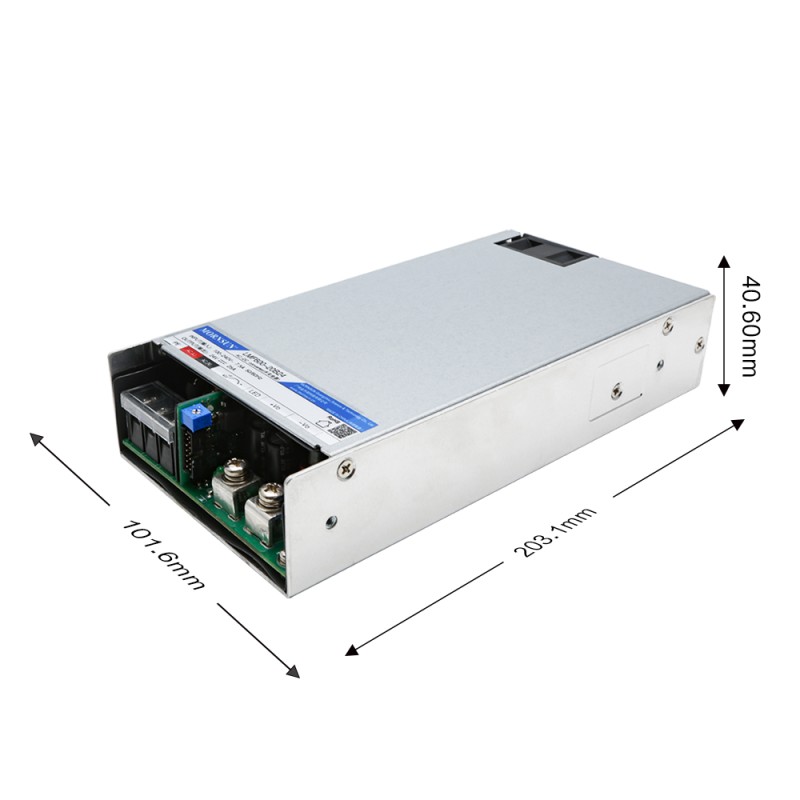 600W 15V 40.0A 80-277VAC/110-390VDC schakelende voeding met PFC-functie
