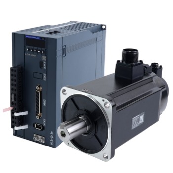 A6 Serie 2500W RS485 AC Servomotor Kit 3000rpm 7,96Nm met rem 17-bits absolute encoder IP67