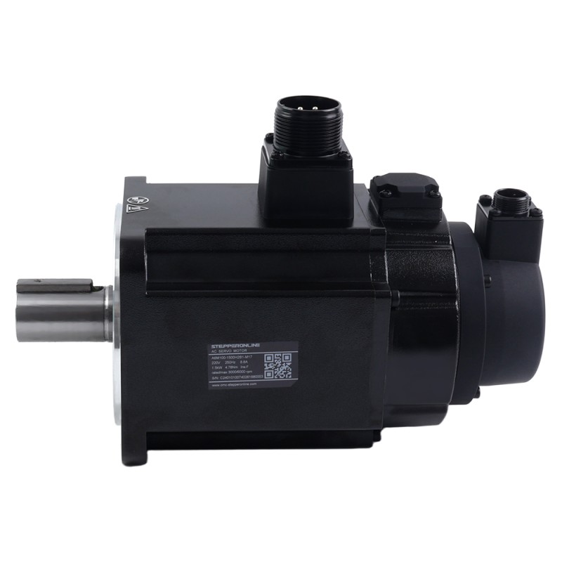 A6 Serie 1500W RS485 AC Servomotor Kit 3000rpm 4,78Nm met rem 17-bits absolute encoder IP67 - A6-RS1500H2B1-M17 | StepperOnline