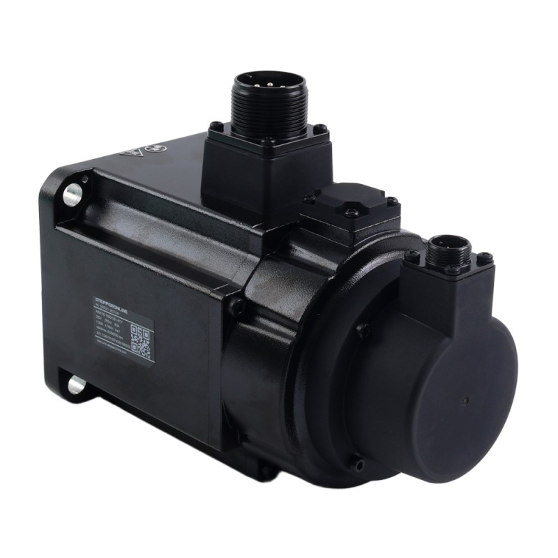 A6 Serie 1500W RS485 AC Servomotor Kit 3000rpm 4,78Nm met rem 17-bits absolute encoder IP67 - A6-RS1500H2B1-M17 | StepperOnline