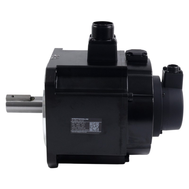 A6H Serie 1300W RS485 AC Servomotor Kit 1500rpm 8,34Nm met rem 17-bits absolute encoder IP67 - A6H-RS1300H2B1-M17 | StepperOnline